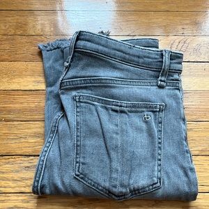 High-waisted Rag & Bone grey jeans - size 26